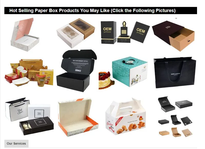 Hot Sales Custom Printed Logo Packaging Shopping Paper Bag with Ribbon Handles
