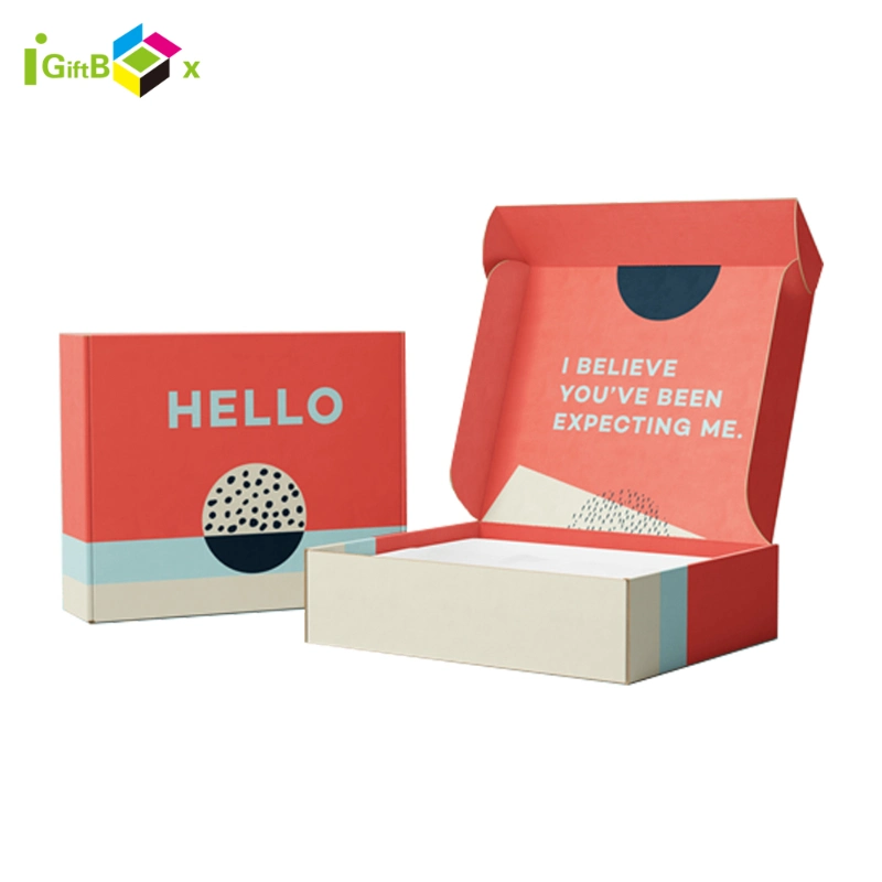 Custom Luxury Rigid Cardboard Color Packing Packaging Shipping Custom Mailer Storage Cajas De Carton Paper Gift Box for Cloth / Shoes / Cosmetic / Skincare/Cake
